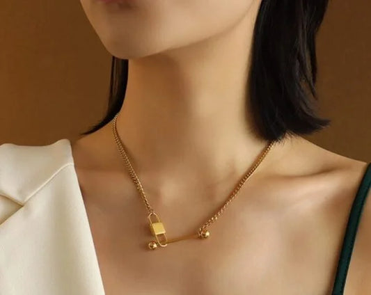 Heart Lock Necklace